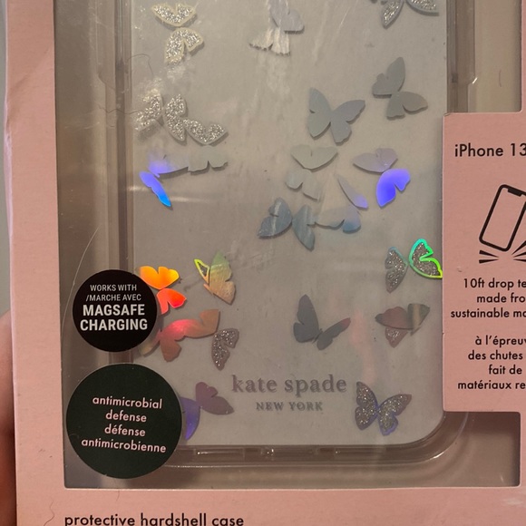🆕🔥 KATE SPADE ♠️: NIB IPhone 13 Pro Hardshell Phone Case - Picture 4 of 4
